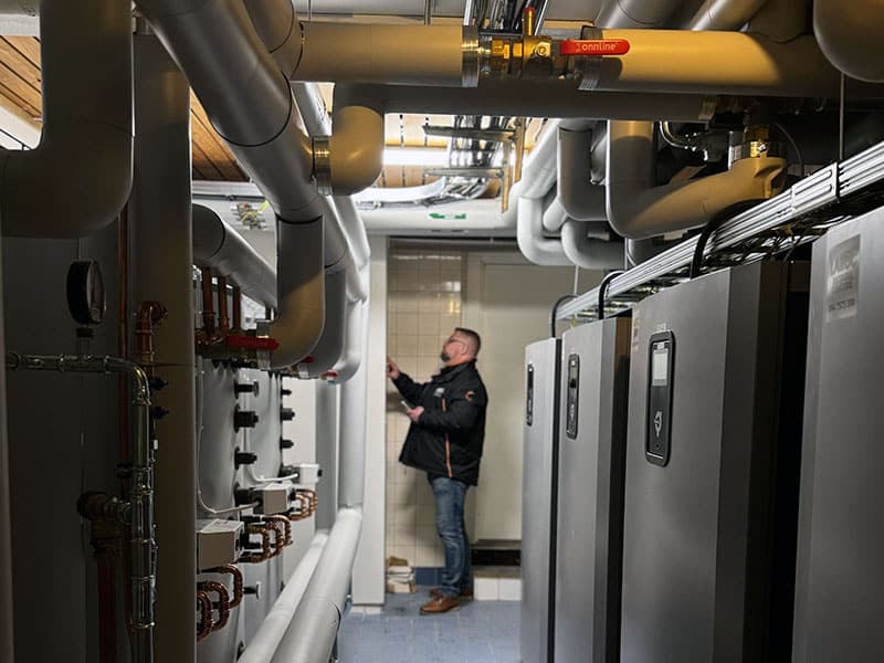 kiinteistölämpöpumpun huolto